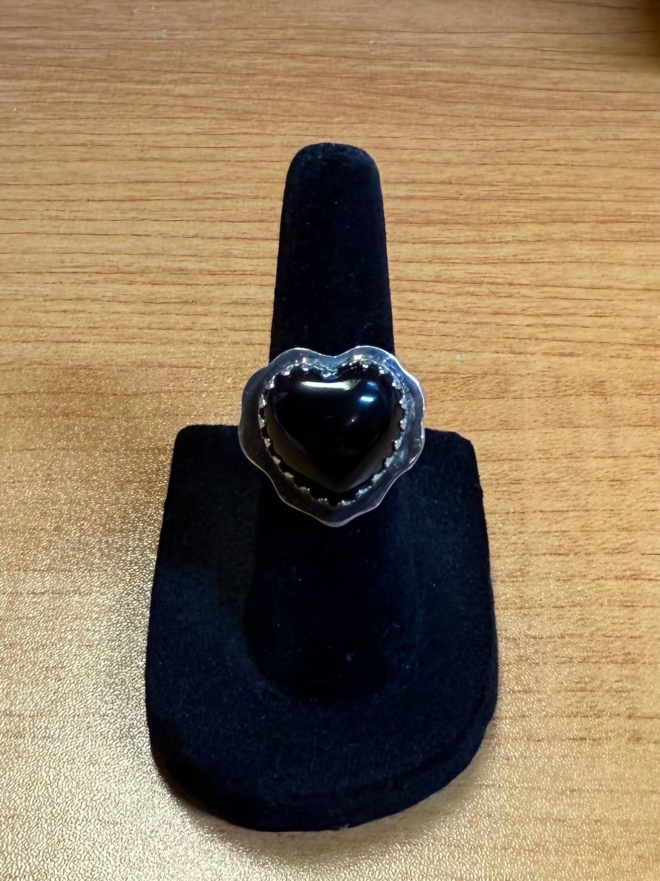 Sterling Silver Black Onyx Ring